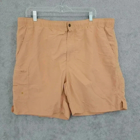 Tommy Bahama Mens Nylon Swim Trunks Peach Size L 21CT - Picture 1 of 8
